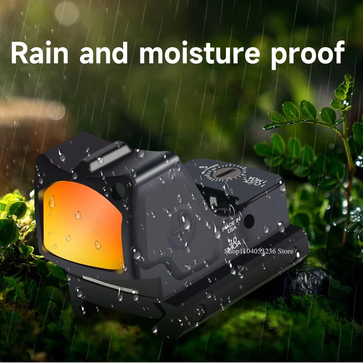 Mira de punto rojo R-X, óptica reflejo para pistola GLOCK, Mini mira para Rifle Airsoft, montaje en riel de 20mm - imagen 5