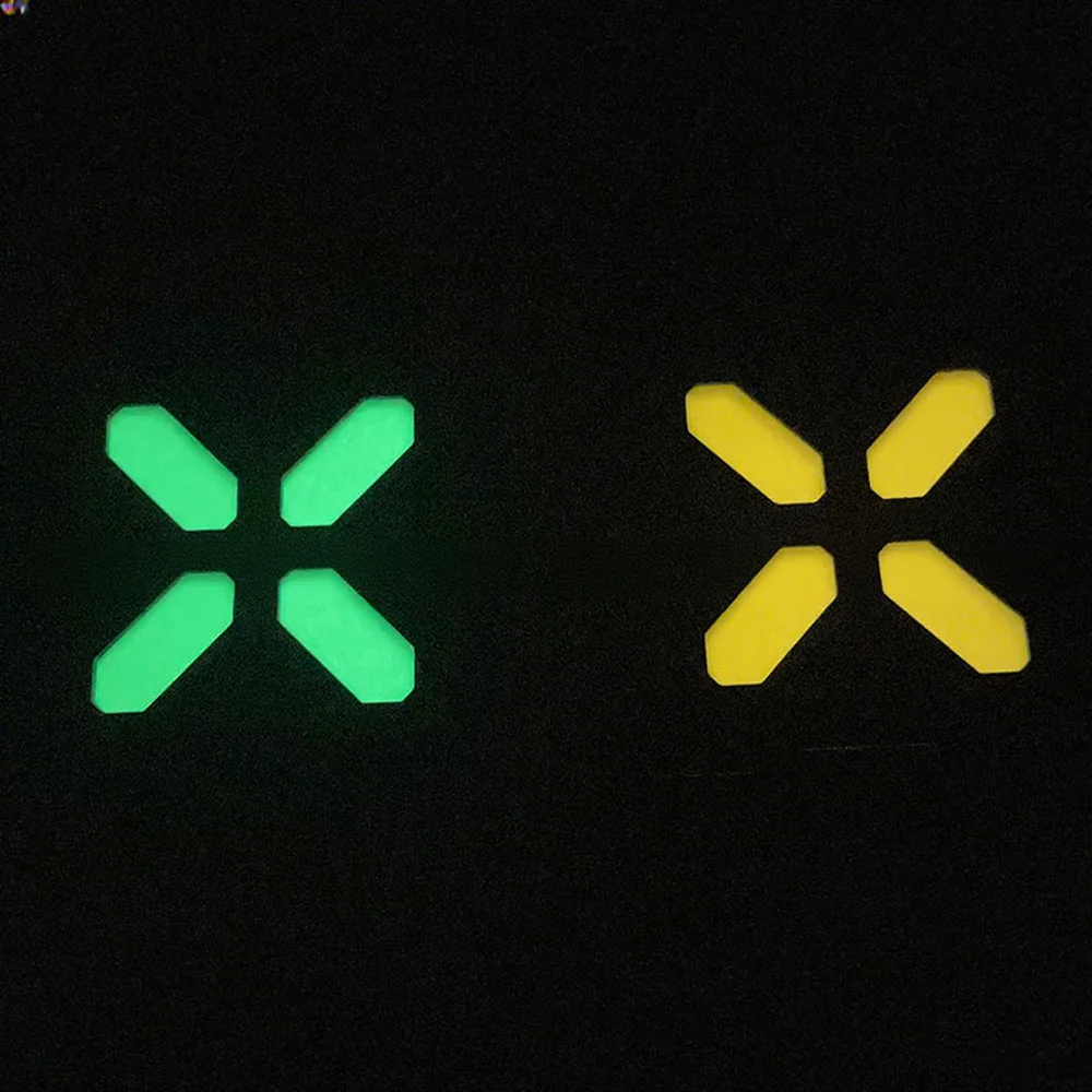 Parche táctico luminoso fibra carbono insignia cuadrada - imagen 2