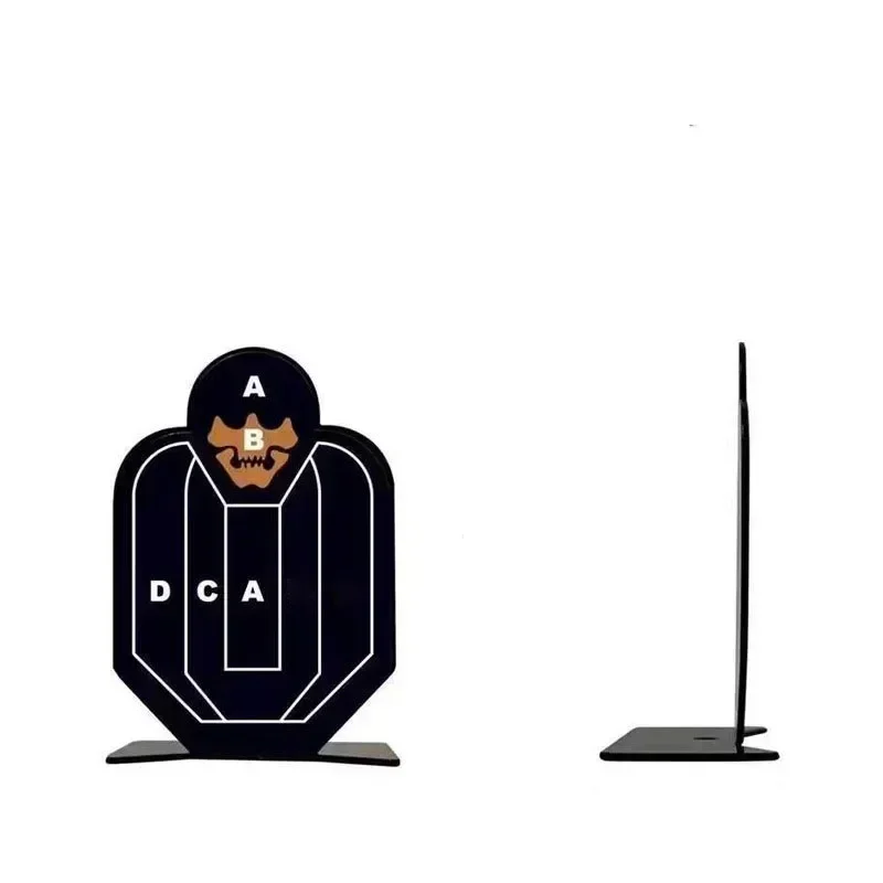 F3 Uds objetivo de acero inoxidable objetivo de acero pequeño para personas objetivo de Metal objetivo de práctica de aleación objetivo de tiro - imagen 4