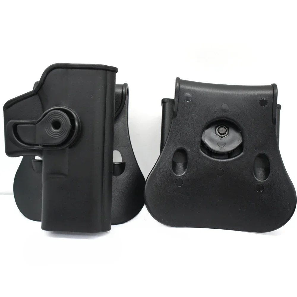Funda táctica para paleta con doble bolsa para revistas, funda para diestros para Glock 17 19, Colt 1911, Beretta M9 - imagen 3