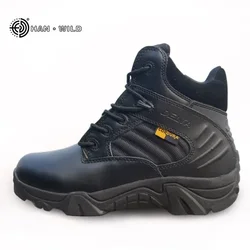 Botas militares tacticas para hombre impermeables con suela resistente