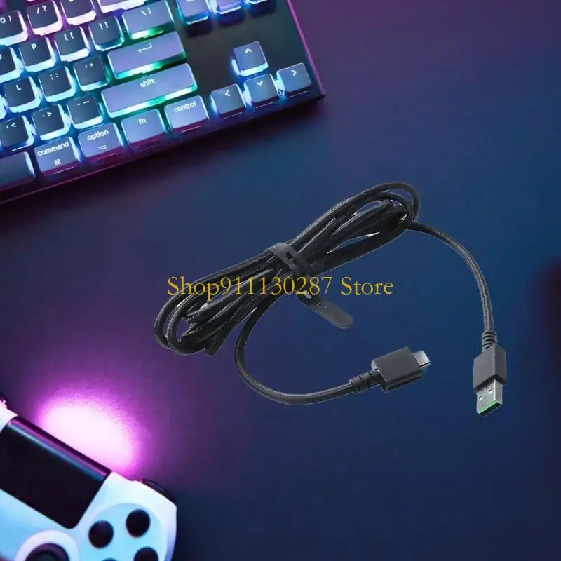 J1HC Durabilidad Tipo C Cable sincronización carga rápida para teclado inalámbrico Huntsman Elites - imagen 4