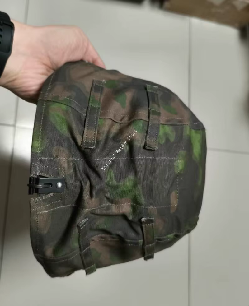 Cubierta casco M35 camuflaje textil paño borde antiniebla M42
