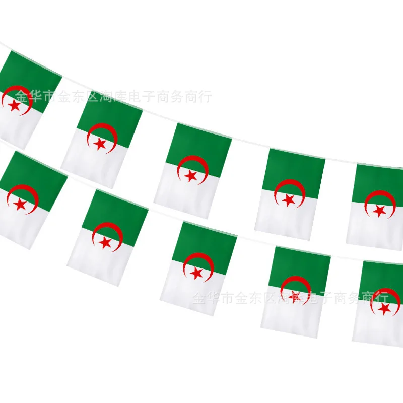 Banderín Argelia para decoración de fiestas y festivales - imagen 5