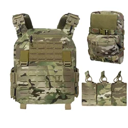Chaleco táctico UT-ZH02 liberación rápida con hidratador MOLLE
