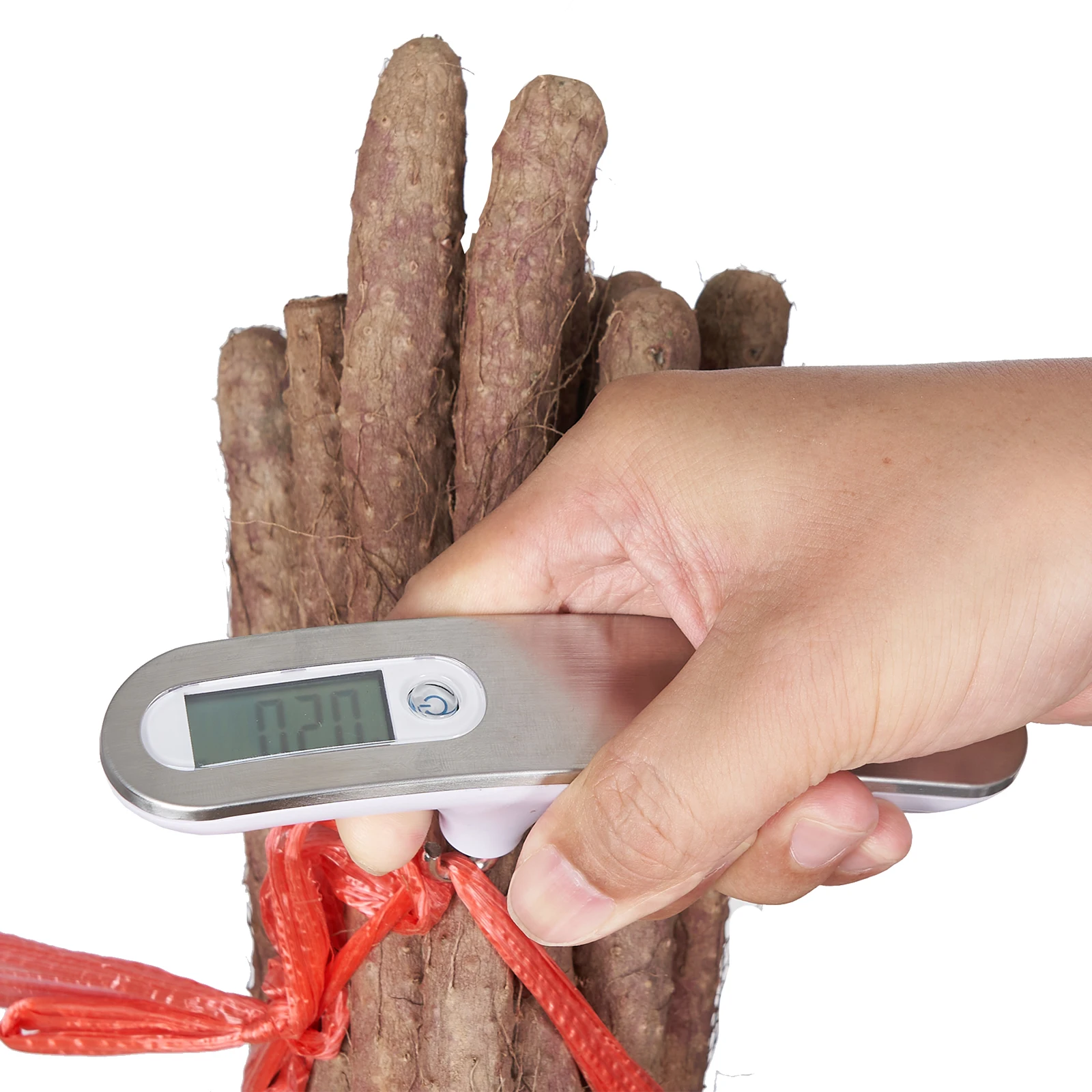 El Material de acero inoxidable del dispositivo de pesaje se utiliza para medir el peso del arco, que es compacto y fácil de llevar - imagen 5