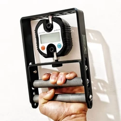 ﻿   Dinamómetro de agarre manual Digital profesional, medidor portátil de resistencia muscular con pantalla para atletas, gimnasio, entrenamiento en casa