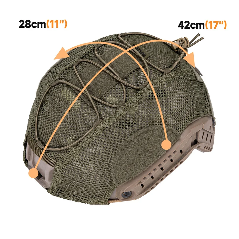 EXCELENTE ELITE SPANKER Tactics Cascos Cubierta para Casco BJ Cascos de Malla Cubierta Accesorios Huntign Airsoft Headwear - imagen 2