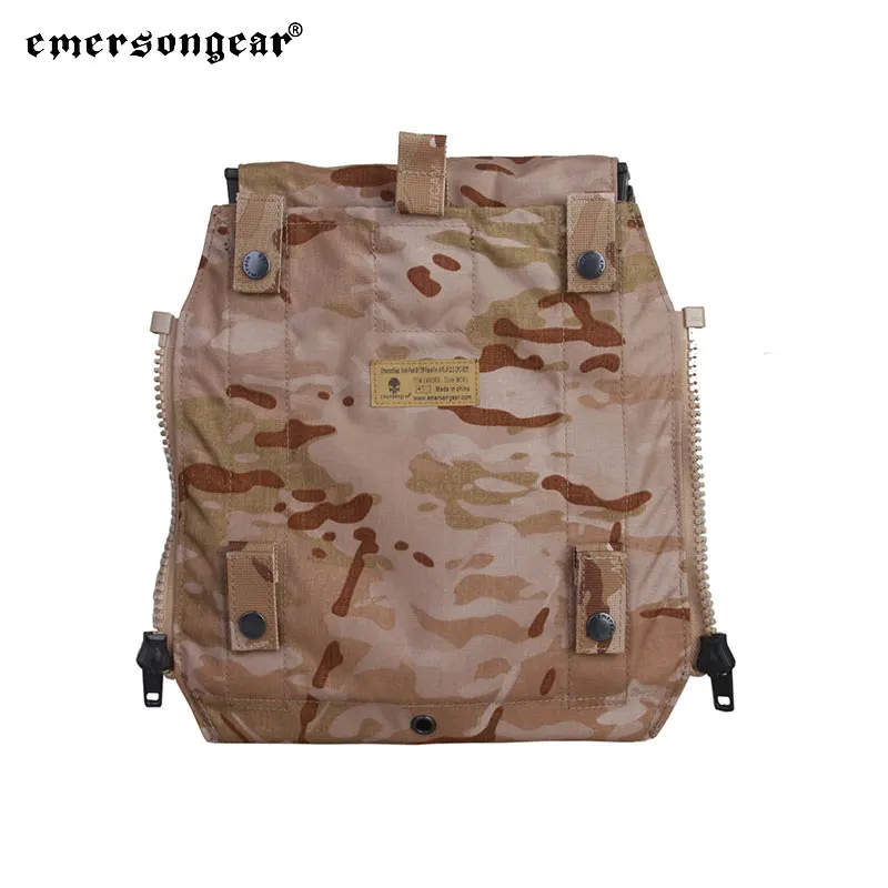 Emersongear-mochila táctica con Panel con cremallera para AVS JPC2.0 CPC, chaleco de caza, portador de placa, mochila de combate Airsoft 11,11 ventas - imagen 5