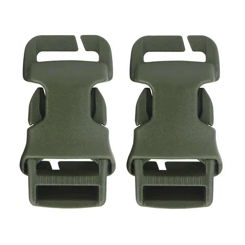 Hebilla de liberación lateral rápida, correa de plástico resistente, Clip de hebilla, cierre a presión, hebilla de mochila, reemplazo para chaleco de mochila de 2,5 cm - imagen 3
