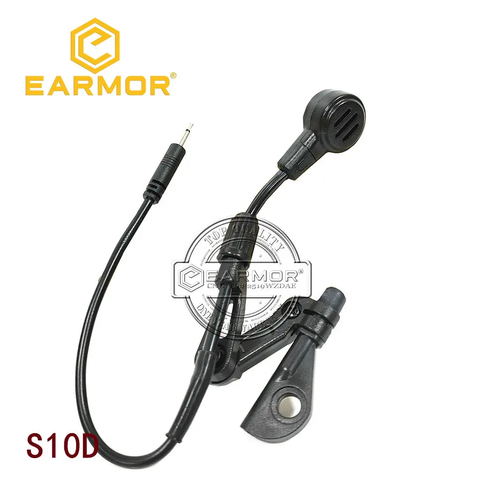 EARMOR-Micrófono de orejera de tiro, Boom de repuesto para auriculares tácticos M32 y M32H, accesorios de micrófono de comunicación - imagen 4