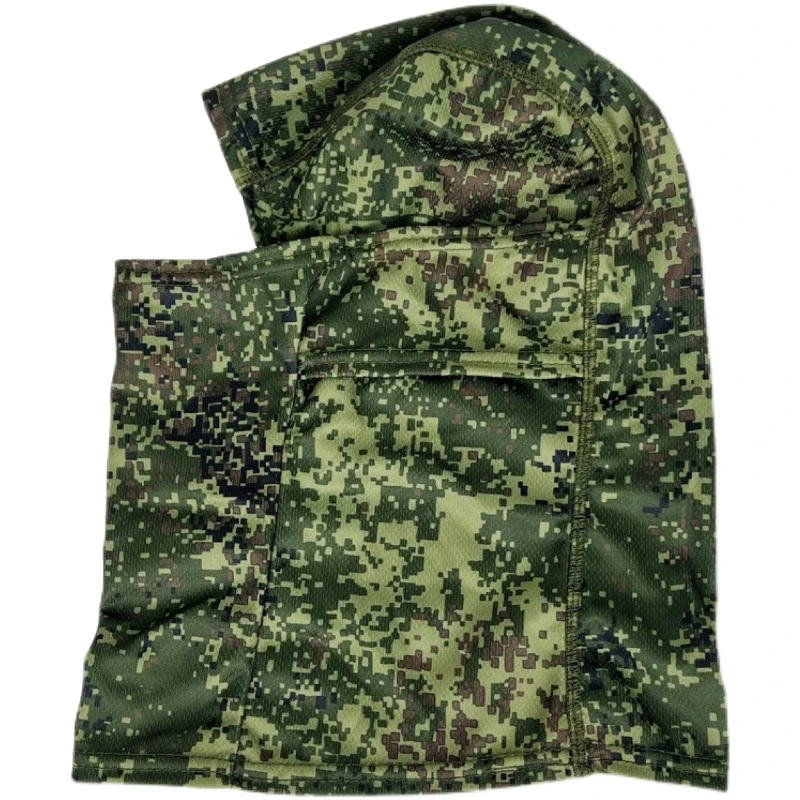 Máscara de protección facial de camuflaje Digital para hombre pequeño verde EMR ruso, cubierta de cabeza completa, secado rápido, transpirable - imagen 5