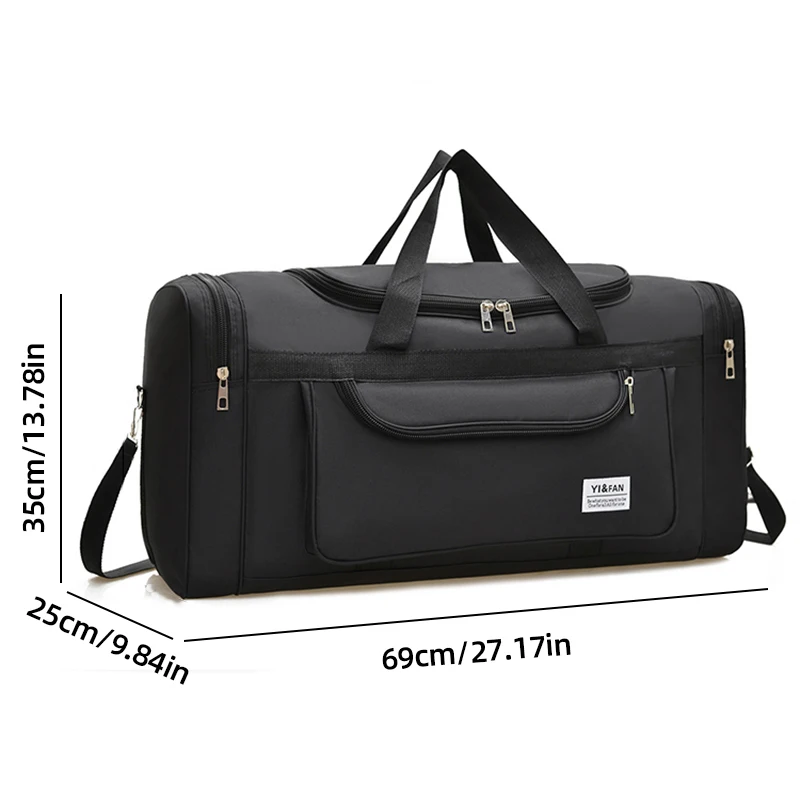 Bolso de viaje al aire libre para hombre, bolso cruzado para gimnasio, Fitness, deportes, Yoga, entrenamiento de viaje, bolsas para acampar, equipaje universitario de negocios - imagen 4