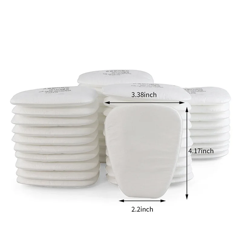 3M Filtros de algodón para máscara antigás antipolvo - imagen 2