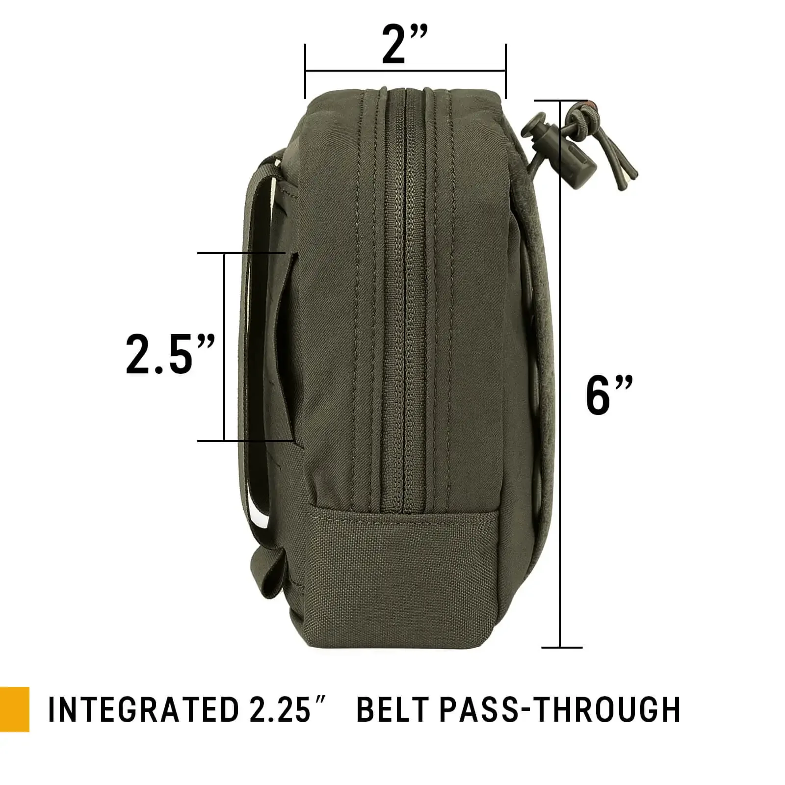 KRYDEX 500D bolsa táctica GP bolsa de uso General bolsa de utilidad de caza almacenamiento sistema de cinturón Molle accesorios Airsoft bolsa de camuflaje - imagen 5