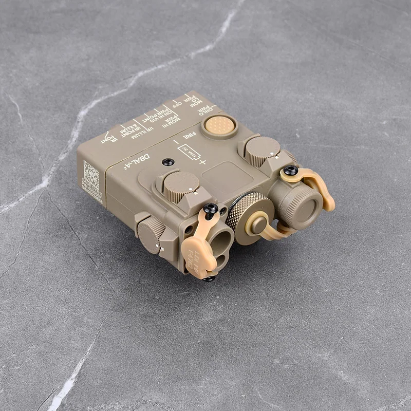 WADSN Airsoft táctico DBAL A2 solo láser rojo Punto Verde indicador no IR lente no LED luz blanca luz estroboscópica arma de caza linterna - imagen 4