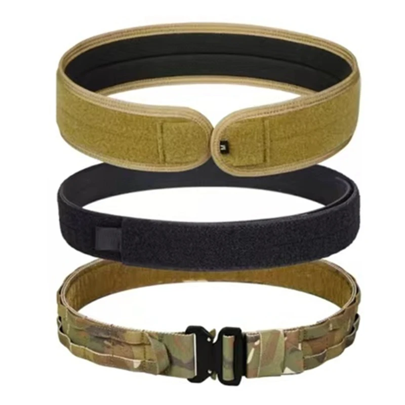 Cinturón de batalla 3 en 1, cinturón MOLLE de liberación rápida de 1,75 "con almohadilla interior y antideslizante, cinturones de batalla resistentes - imagen 3