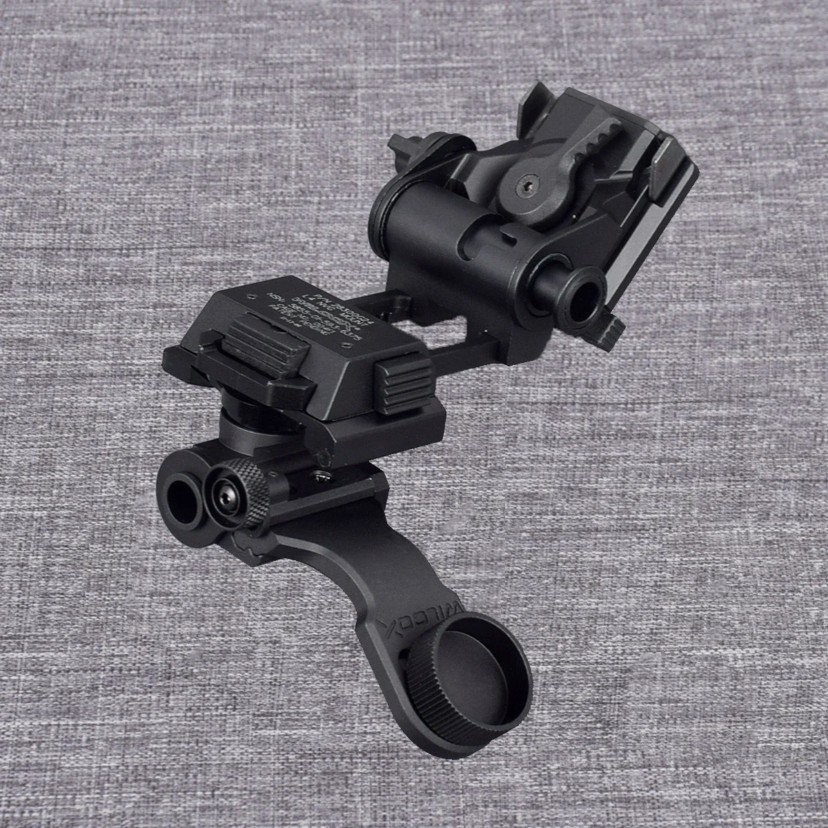 Wilcox Metal L4 G24 L4G24 casco NVG soporte de montaje para PVS15 PVS18 GPNVG18 gafas de visión nocturna piezas de montaje con brazo en J - imagen 3