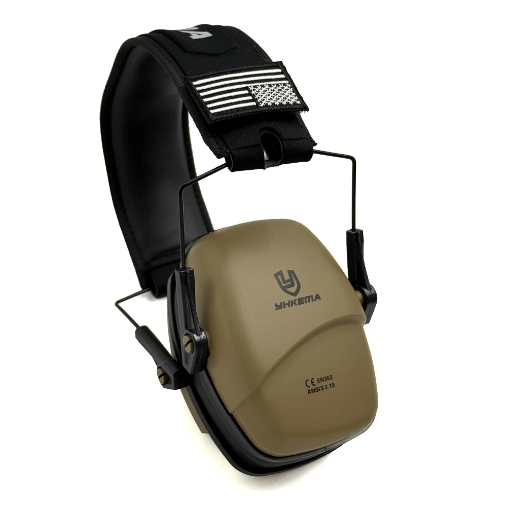 Orejeras pasivas para caza/tiro al aire libre, reducen el ruido para proteger la audición, tren, auriculares tácticos para fortalecer la voz humana - imagen 3