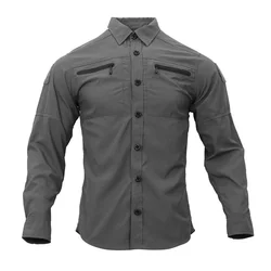 Emersongear Blue Label Defender Tac-Camiseta elástica, camiseta transpirable, camisa táctica para hombre, informal para viajeros urbanos