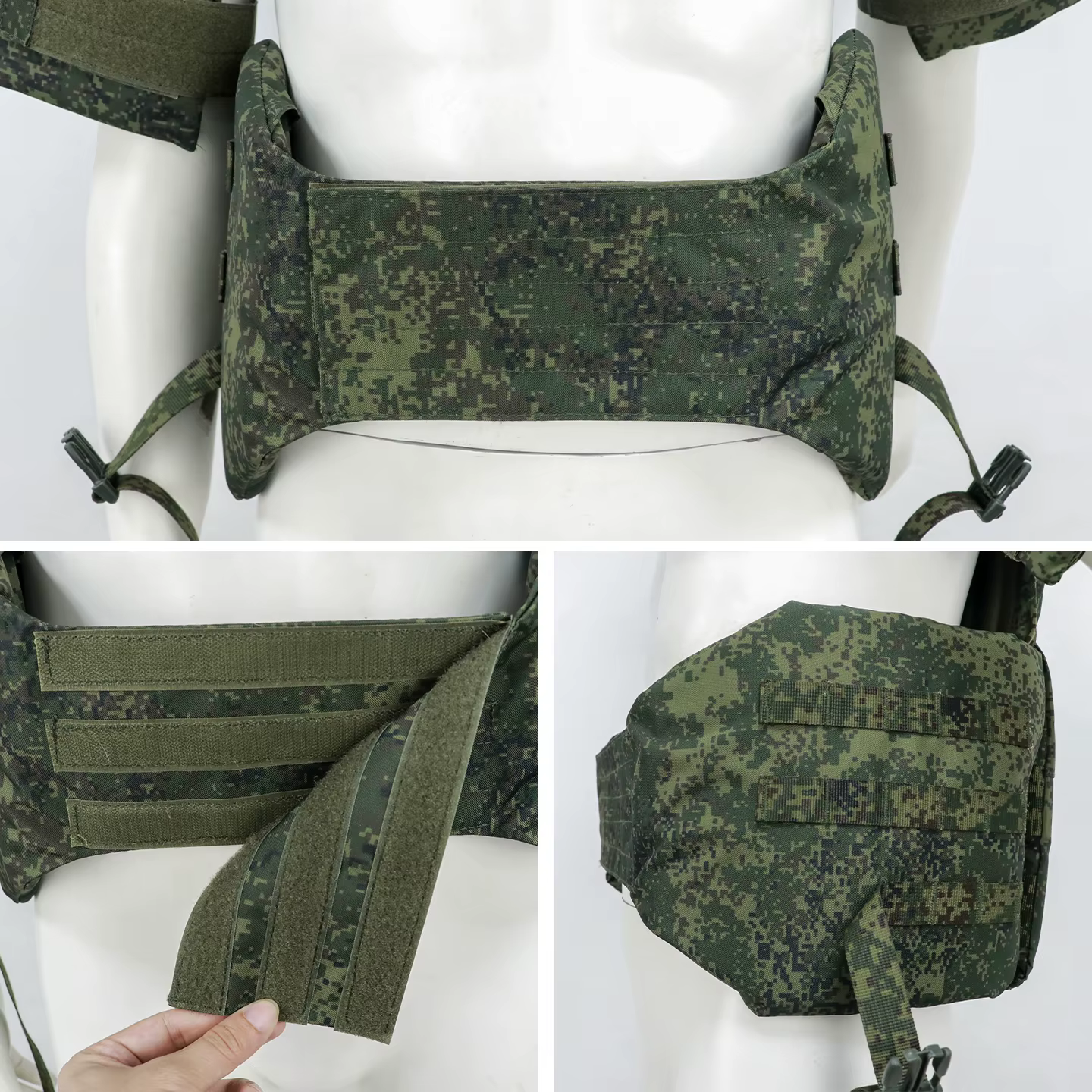 Chaleco con accesorios AK acoplados