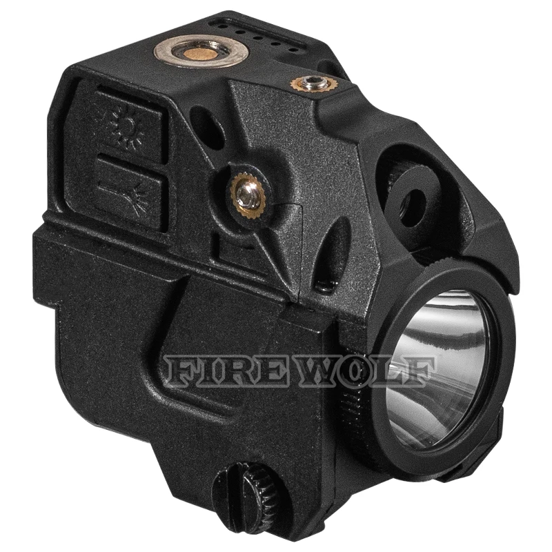 Luz de pistola táctica verde recargable para Tauro ts9, TX22, HK416, Glock 17, 19, linterna - imagen 2