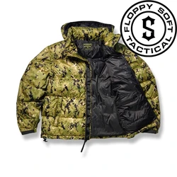 QILOXSC chaqueta táctica impermeable ligera acolchada con capucha
