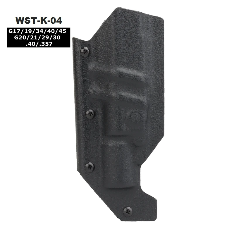 Funda para pistola Kydex, funda para pistola de liberación rápida para mano derecha, rodamiento ligero X400/X300/TLR, funda de cintura para GL 17/19 Beretta M9 1911 - imagen 5