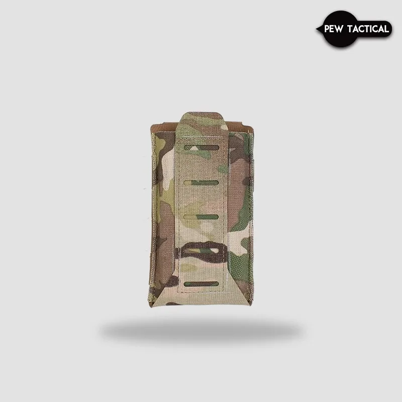 PEW TACTICAL 5,56 MM solo MAG POUCH corte láser MOLLE airsoft JPC SPC AVS chaleco de dibujo rápido - imagen 2
