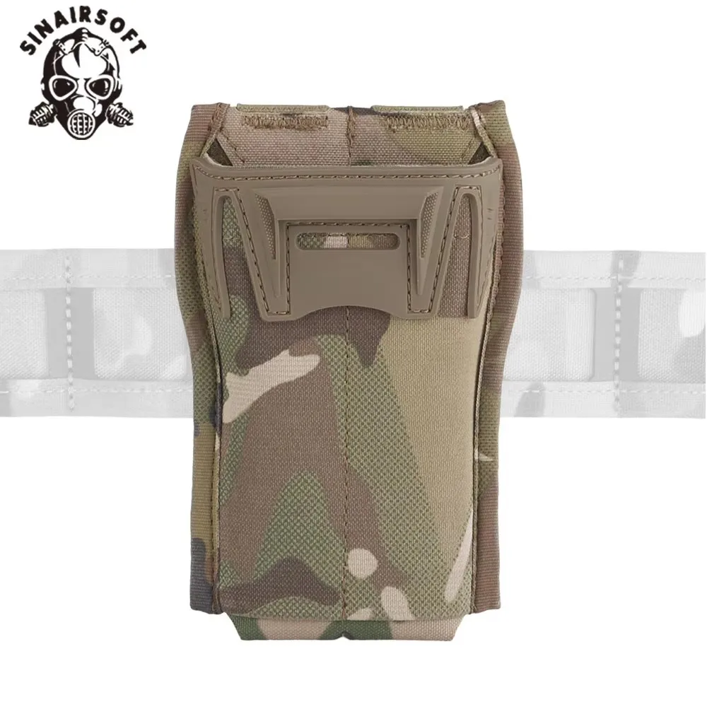 SINAIRSOFT K tipo 5,56 bolsa para revistas Pitol Molle Mag funda adecuada con Molle caza pecho Rig chaleco cinturón - imagen 5