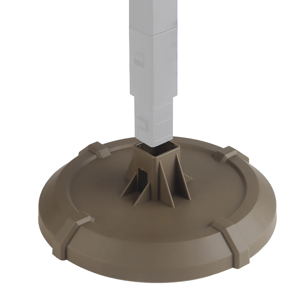 Base de soporte de exhibición de equipo para portador de placa táctica, chaleco de caza, soporte rápido para casco, accesorios para cinturón MOLLE - imagen 3