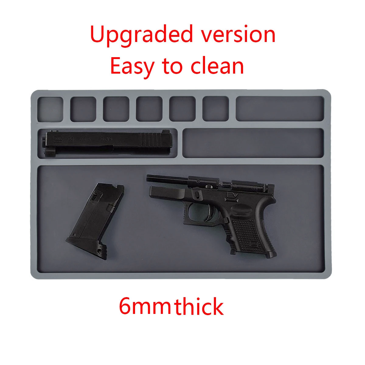 Estera de limpieza de pistola, almohadillas de herramientas de reparación de Rifle para G17 G19 Colt 1911 CZ-75 Taurus G2C P320 M92, almohadilla de limpieza de caza