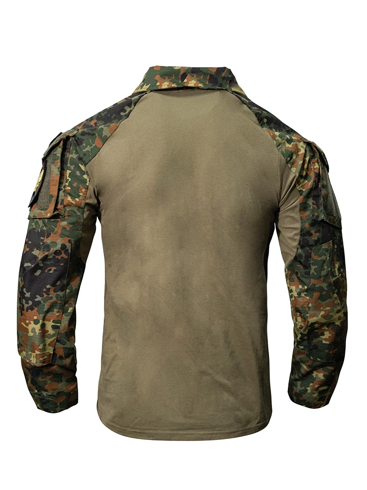 Alemania Ksk escuadrón táctico De Spot camuflaje ropa De rana G3 Tops chaqueta al aire libre tamaño grande suelta - imagen 5