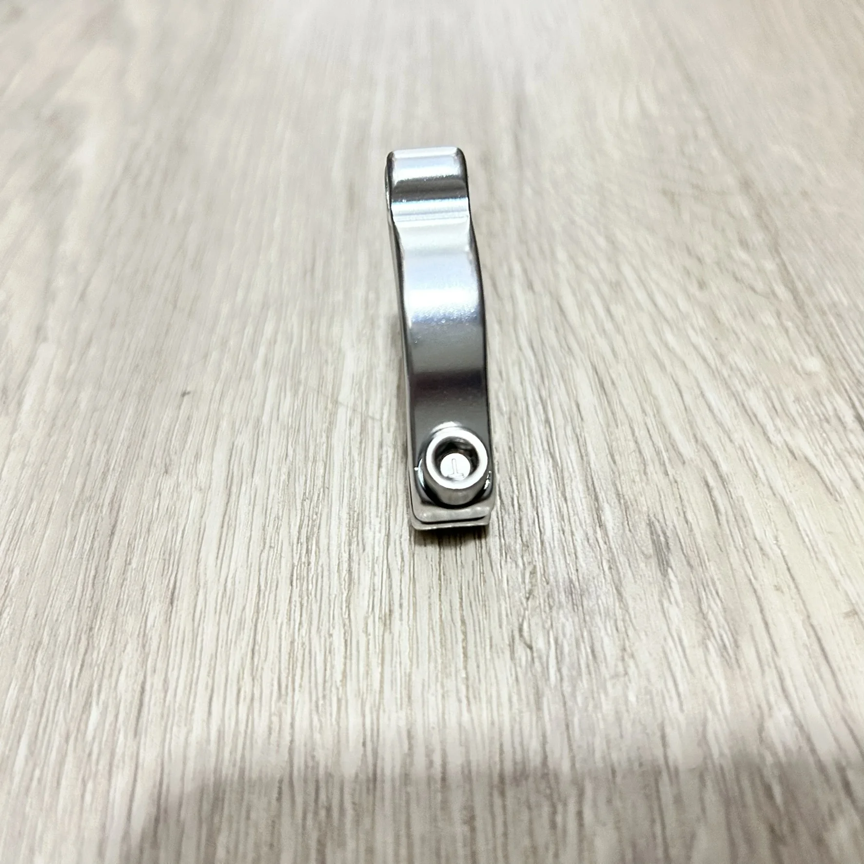 Desviador delantero de freno de aluminio, tope de cable de doble orificio, asiento guía de cable para marco de tubo redondo 28,6/31,8/34,9 - imagen 4