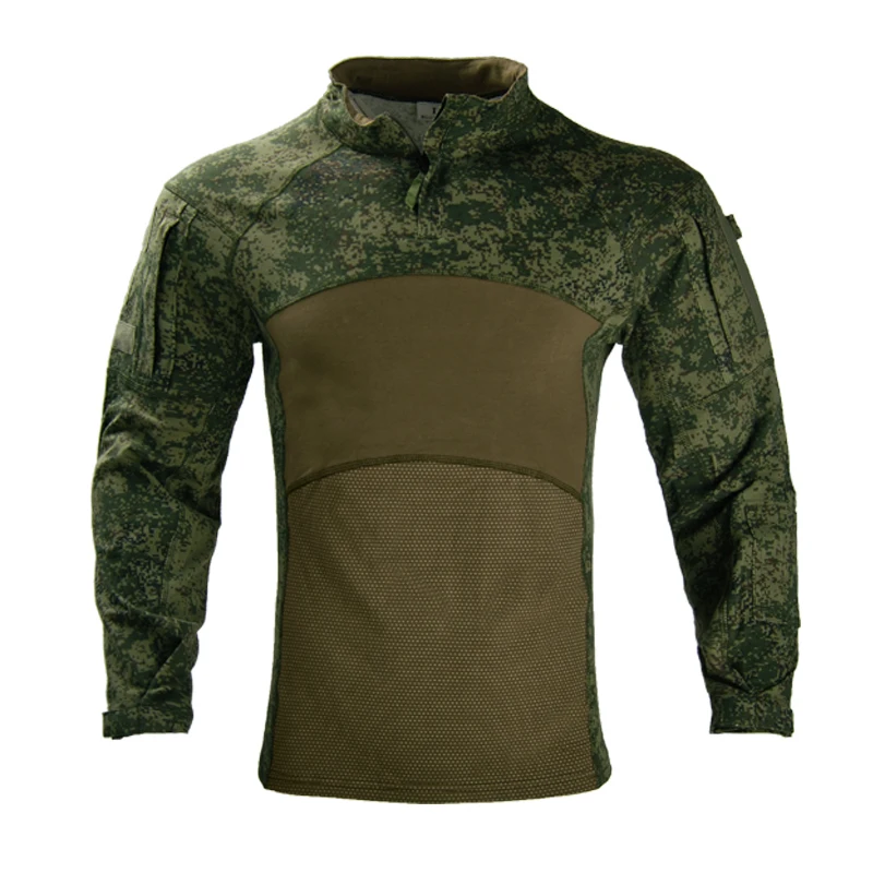 Camisa táctica Airsoft manga larga – Combat hombre con cremallera - imagen 5