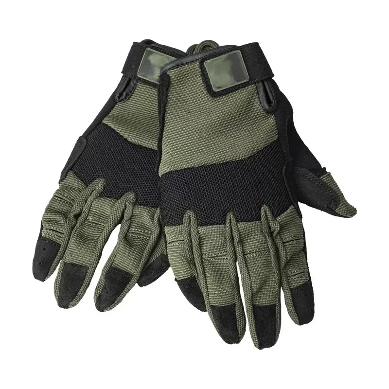 Guantes tácticos estilo FDT para acampar al aire libre, accesorio Molle ligero antideslizante para pantalla táctil