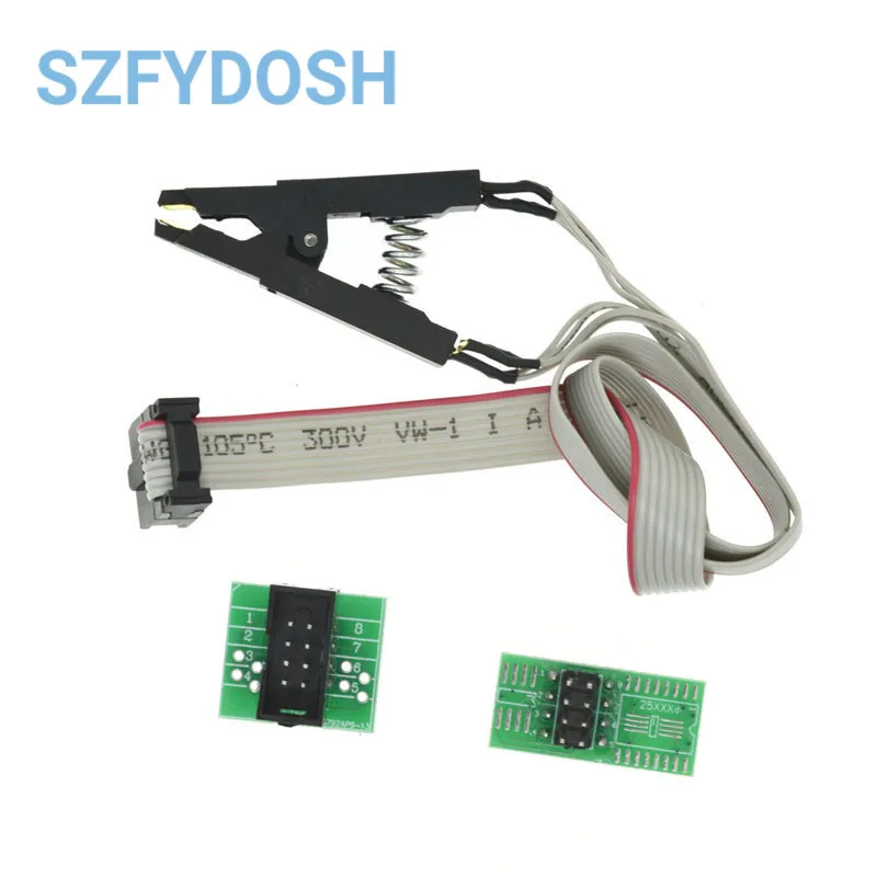 Módulo programador USB BIOS Flash EEPROM serie CH341A 24 25 + Clip de prueba SOIC8 SOP8 para EEPROM 93CXX / 25CXX / 24CXX - imagen 4