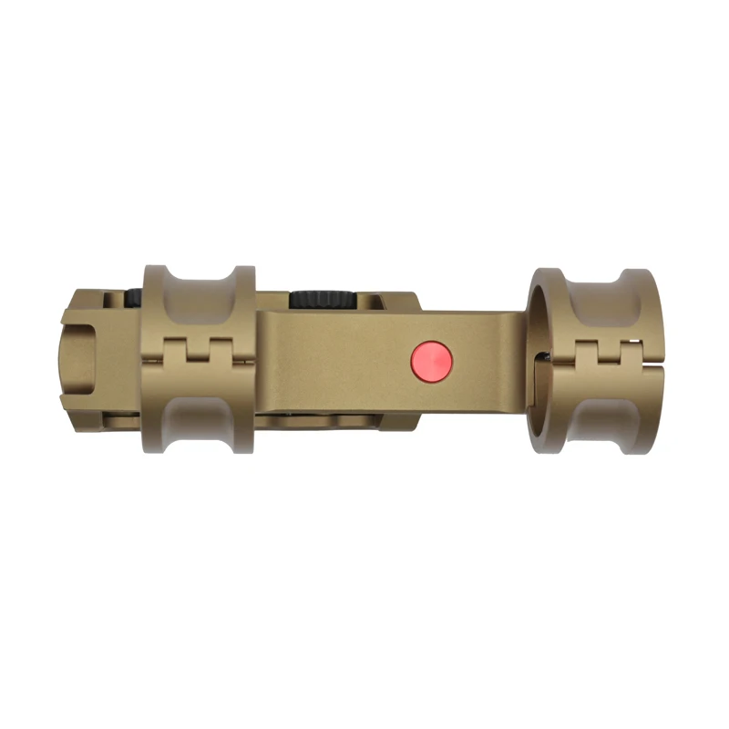 Montura para mira telescópica tipo escalar, Base de riel Picatinny para caza y Airsoft, 30mm/34mm, 1,54 "/1,93", 20mm de altura - imagen 4