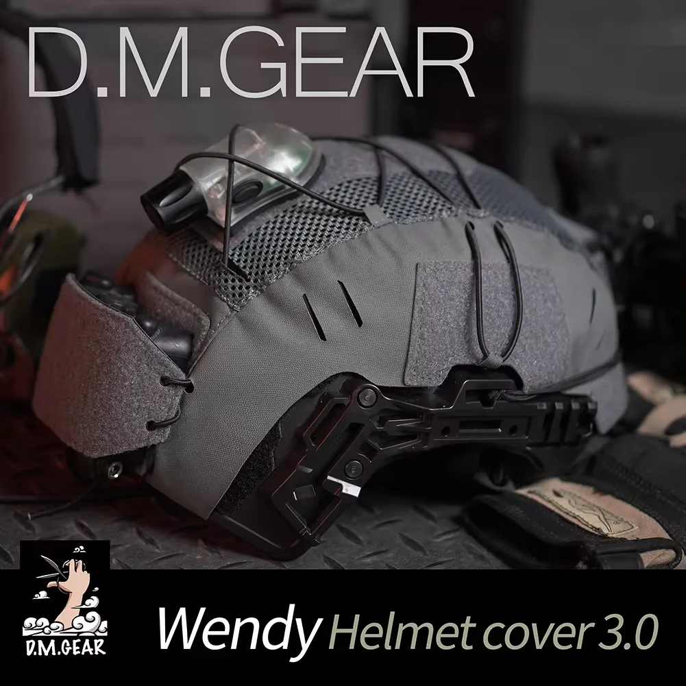 DMGear táctico Wendy 3,0 cubierta de casco balístico malla equipo táctico accesorios de caza Airsoft