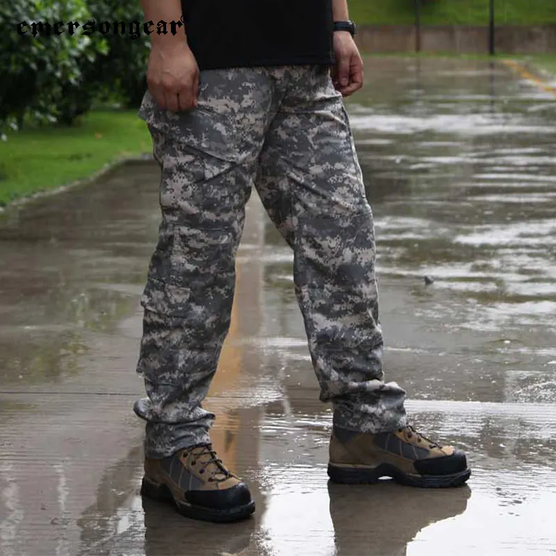 Emersongear Pantalones cargo para hombre, pantalones BDU de combate, entrenamiento, airsoft, caza, senderismo, ACU