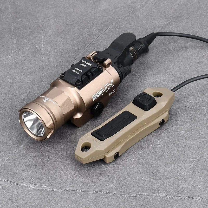 Luz estroboscópica XH35, luz estroboscópica, pistola, pistola, luz LED, luz estroboscópica de 20mm, linterna de caza colgante - imagen 5