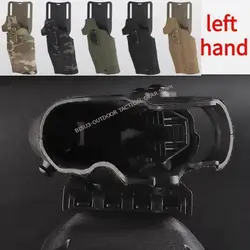 Funda Glock izquierda de cuero con ALS extracción rápida