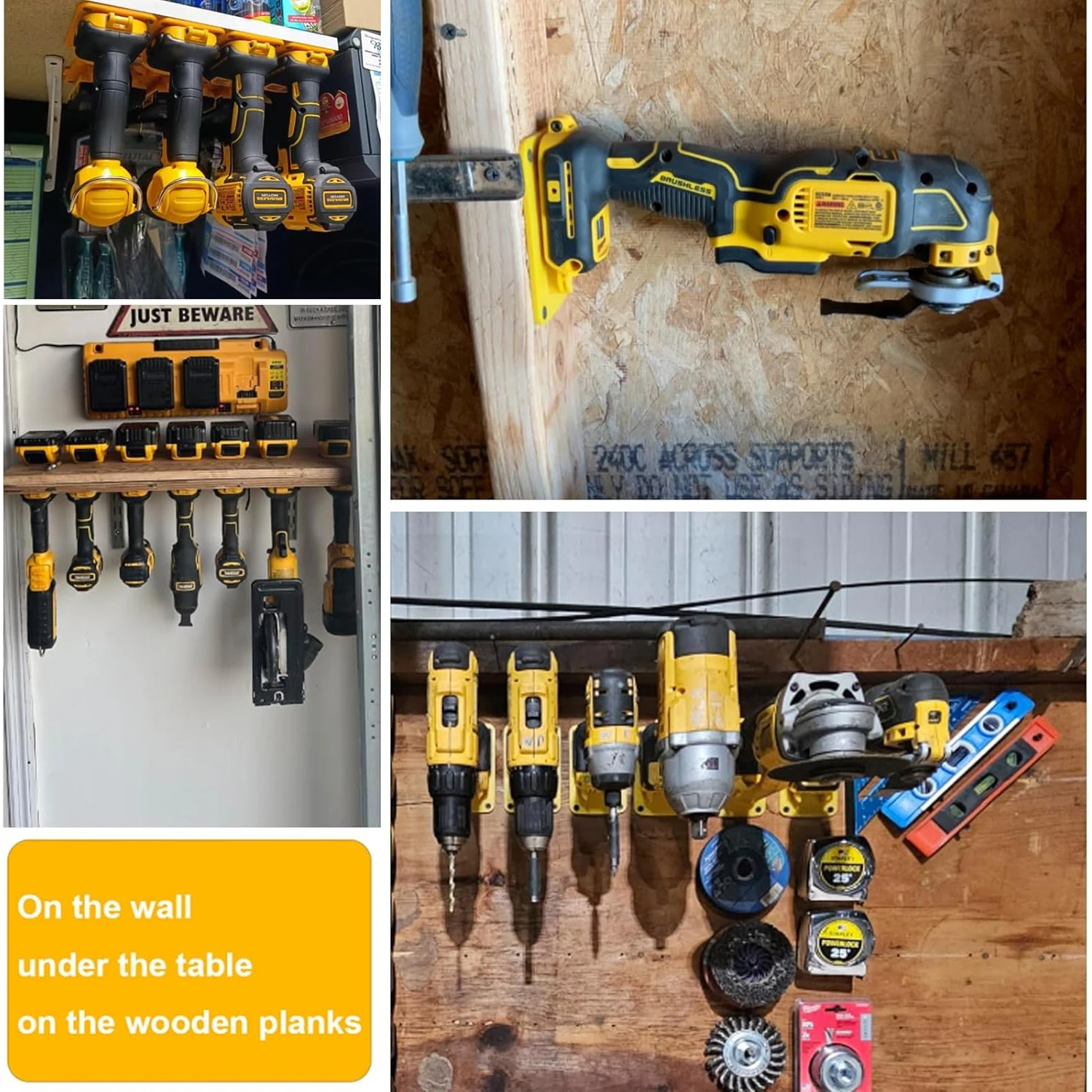 Soporte Dewalt para herramientas Milwaukee 18V - imagen 5