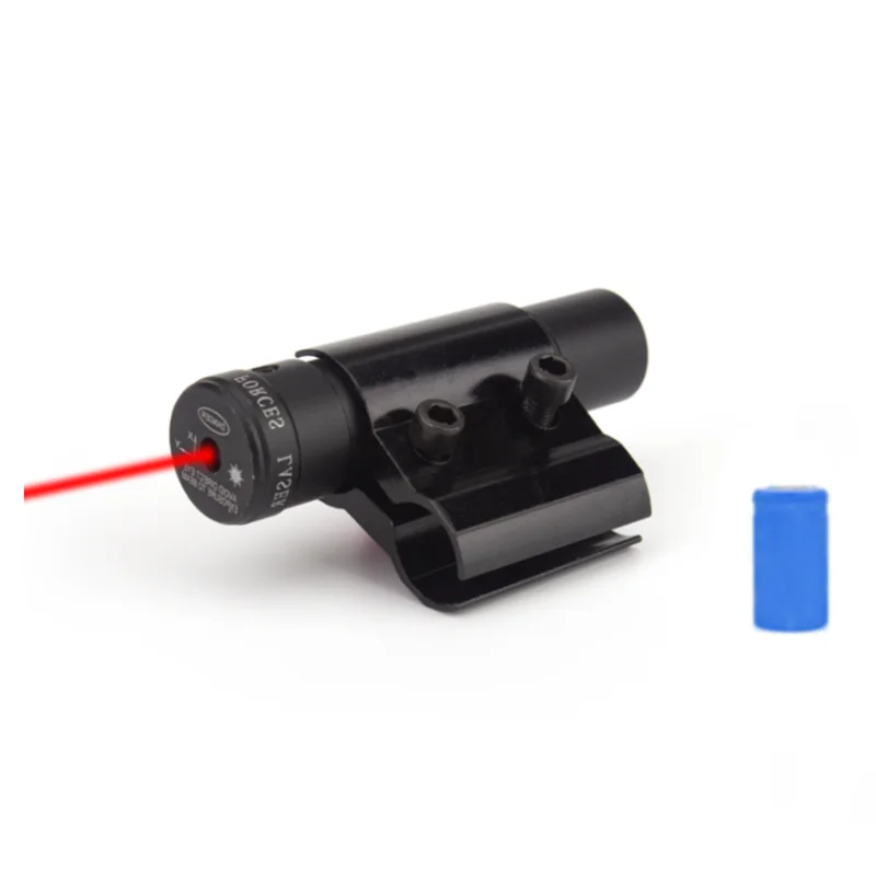 Mira láser punto rojo para caza montaje Picatinny 11/20mm