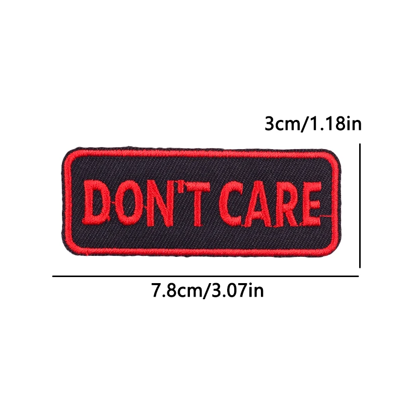 Parches con eslogan de letras DIY bordados, sombreros para mochila, parches para planchar para ropa, parches termoadhesivos, insignias para coser - imagen 5