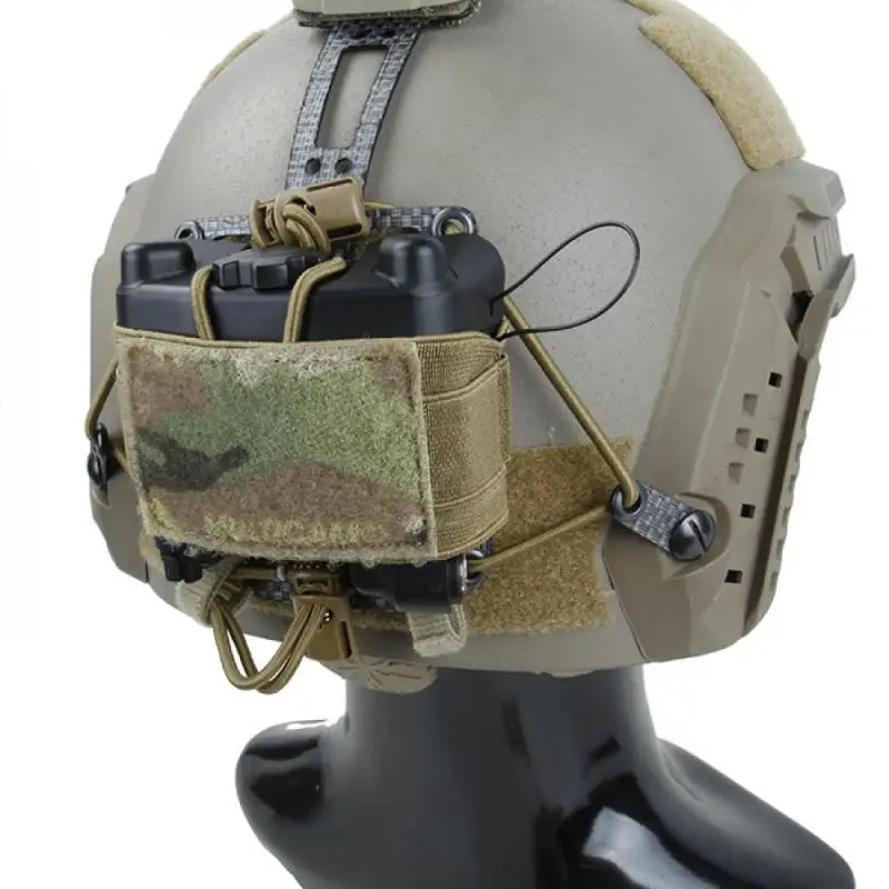 Paquete de batería de casco táctico en forma de T, bolsa de almacenamiento de batería NVG, TR6836, PVS31 - imagen 3