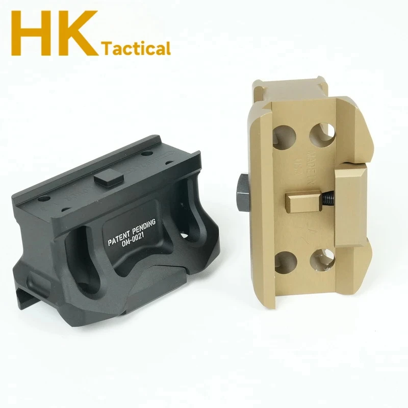 Soporte óptico táctico de Metal BCM, montaje de óptica de holografía de punto rojo 1/3, alcance AR15, Base de aumento de altura compatible con accesorio de riel de 20MM - imagen 4