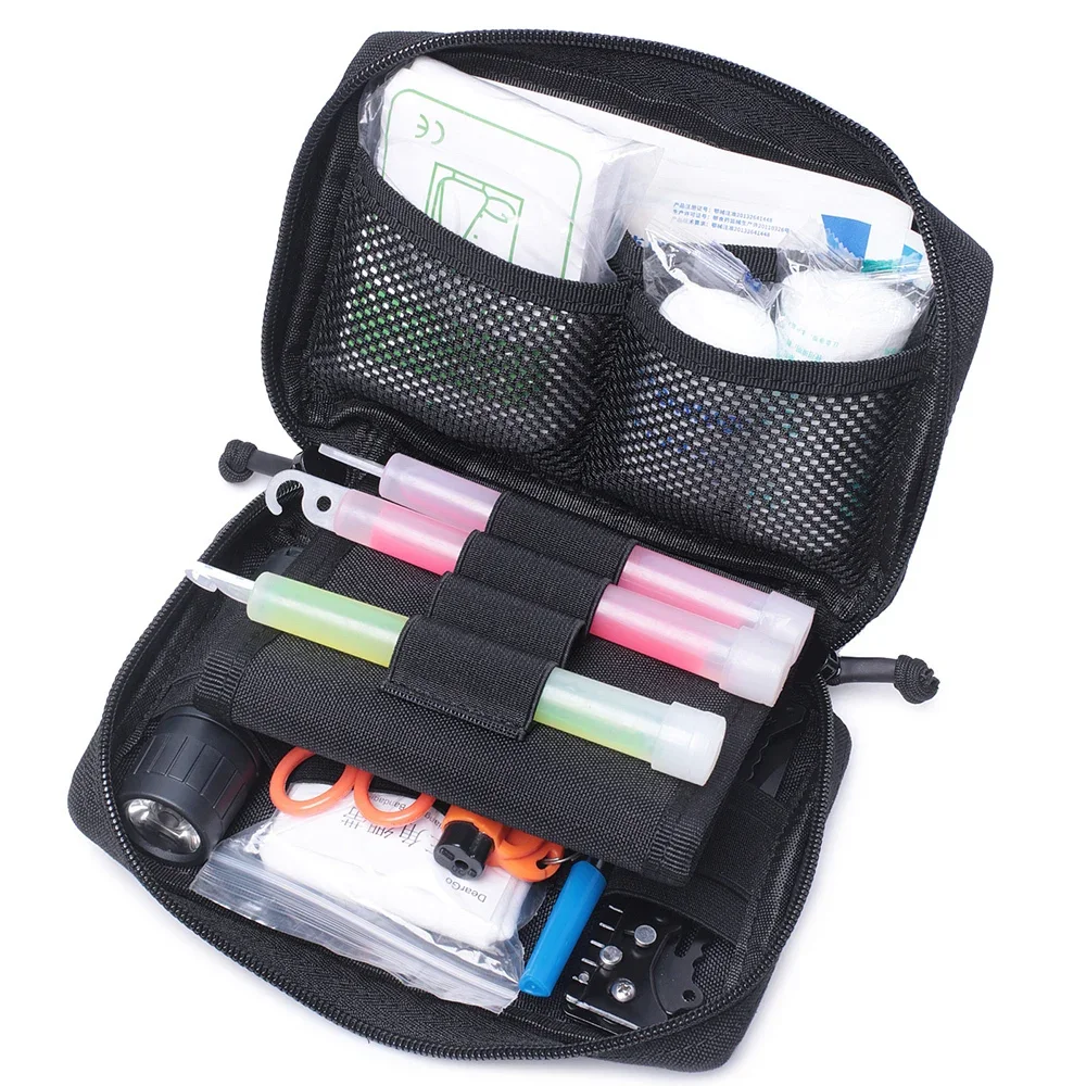 Bolsa táctica Molle con corte láser 1000D, bolsa multiusos de nailon EDC, bolsas para mochila, cinturón, chaleco, organizador de suministros médicos - imagen 5