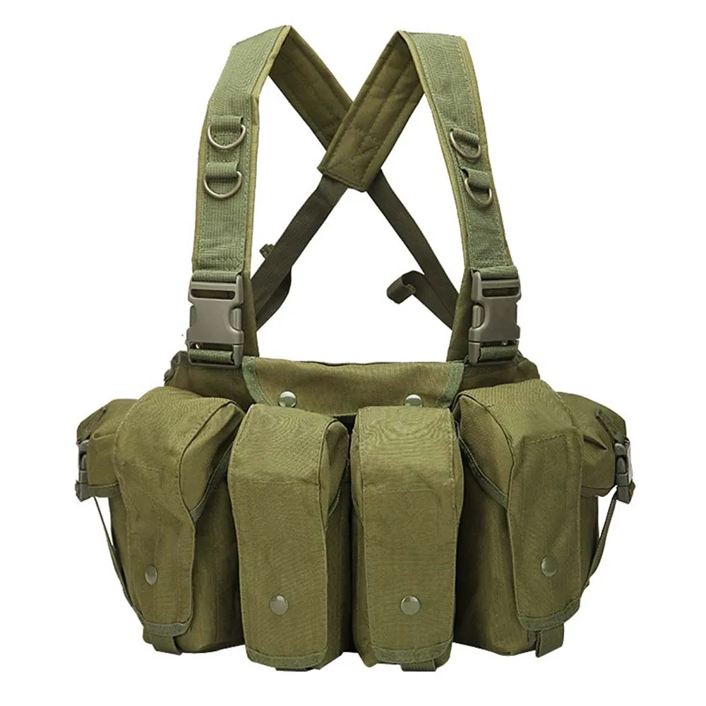 Chaleco táctico AK MOLLE CS para entrenamiento y caza