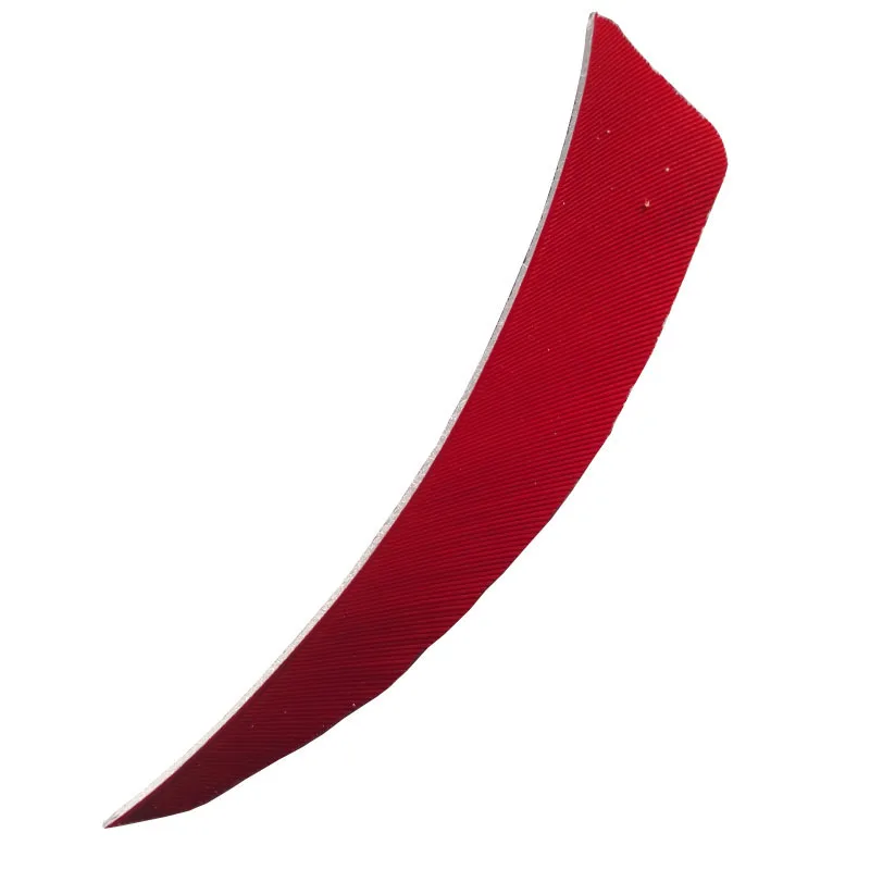 Flecha y arco de caza, pluma de pavo para tiro con arco, plumas de Color amarillo para flechas, 50 piezas - imagen 3